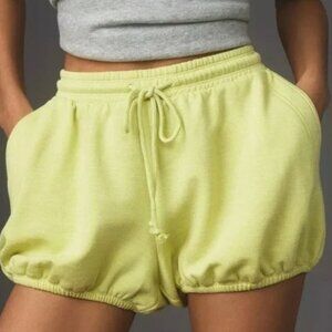 Daily Practice by Anthropologie NWT Grace Bloomer Short Lime Size S
